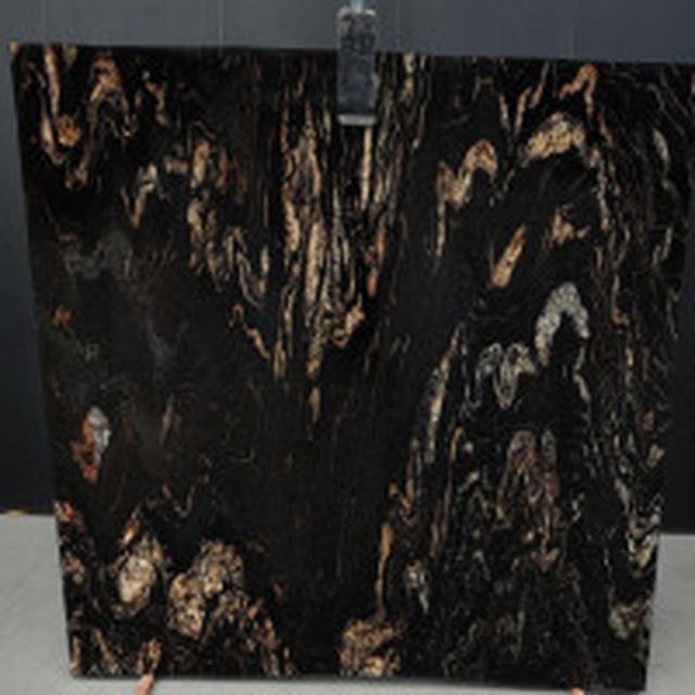 Cosmic Black granite worktop slab