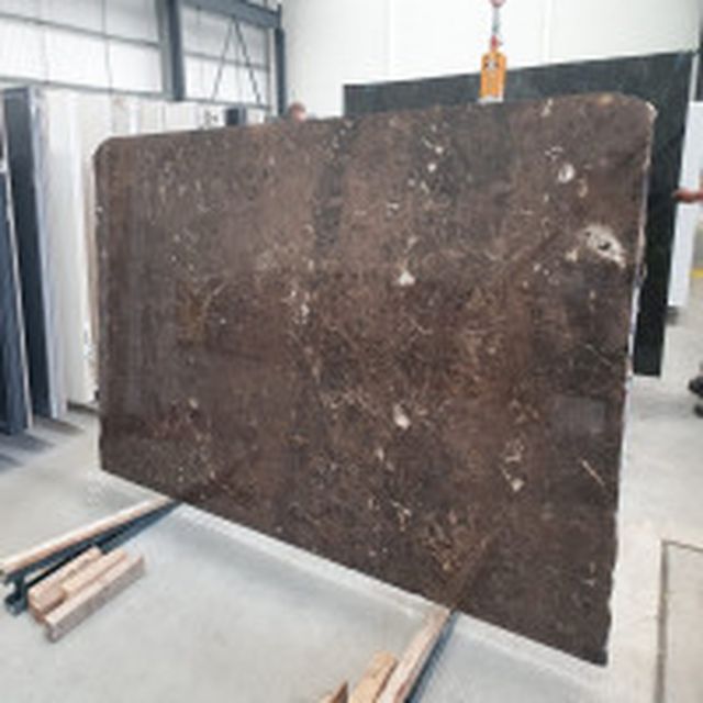 Marron Imperial marble worktop slab
